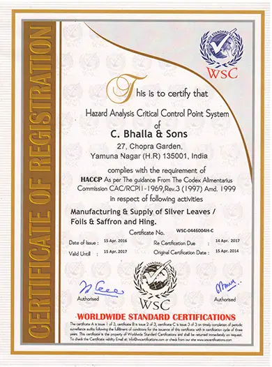 HACCP-CERTIFIED